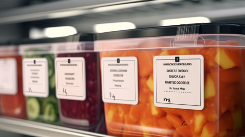 Gids voor etikettering en printers voor voedselbereidingen